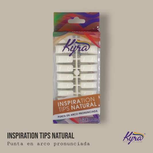 Tips Inspiration NATURAL 180 pzs