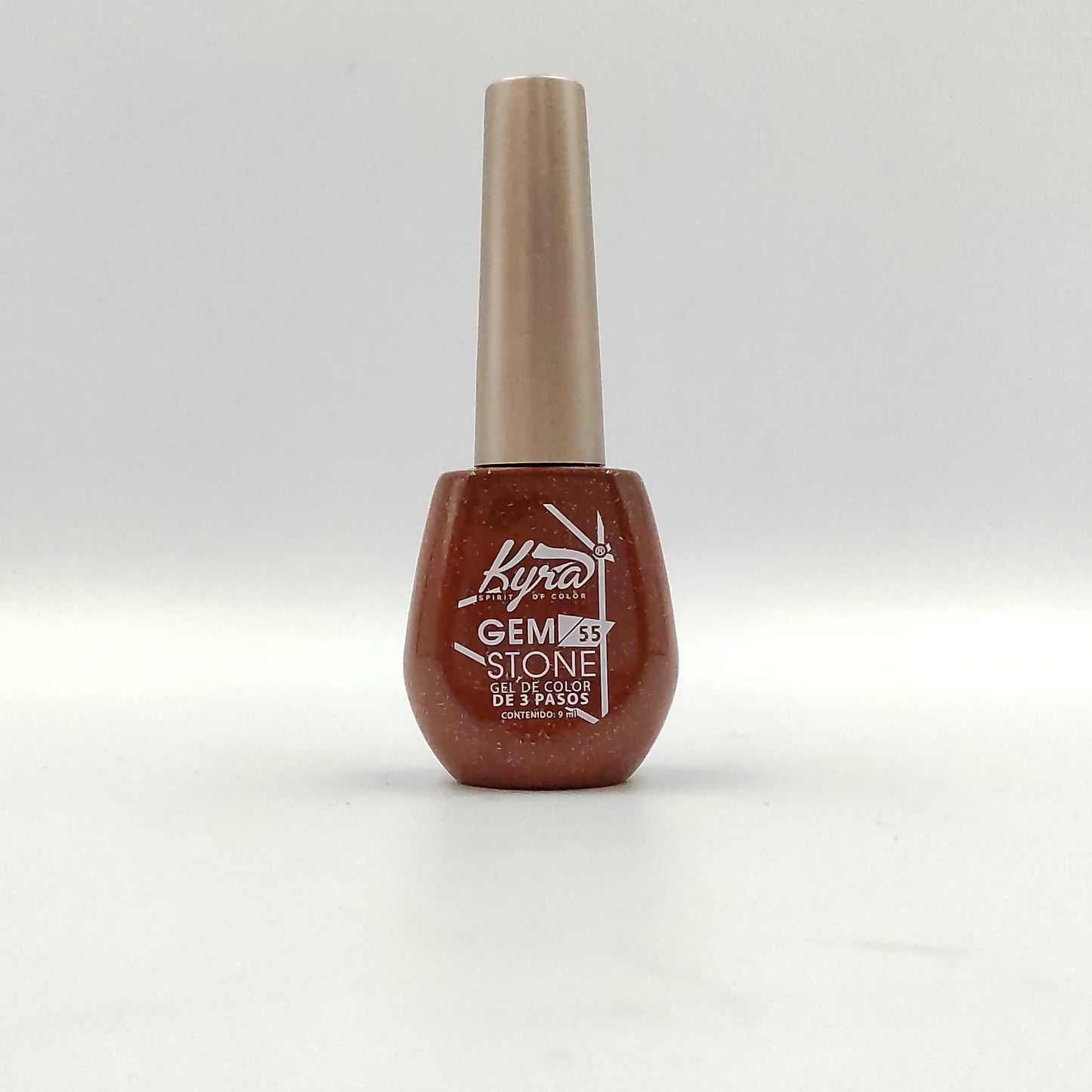 #55 GLITTER CAOBA 9ml